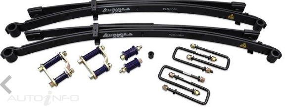 Toyota Landcruiser 79series Rear 500kg Parabolic Leaf Springs