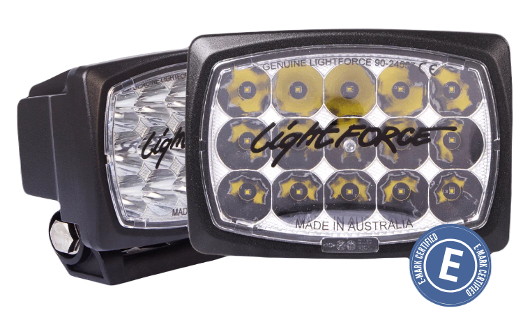 Striker E-Mark Edition Led Driving Light - Twin Pack