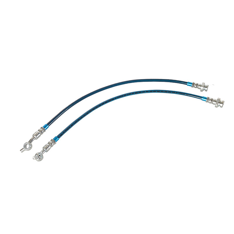 Nissan Navara Np300 2015 On - Braided Stainless Steel Brake Line, Front, 3-4 Inch Lift (Blnp300fp)