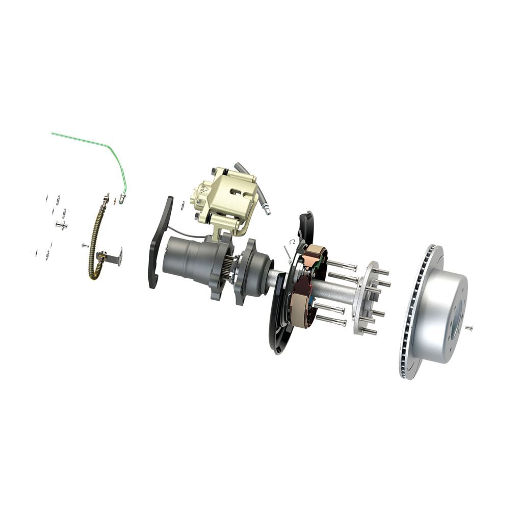 Toyota Hilux Gun125/126 4wd 2015 Rear Drum To Disc Brake Conversion Kit