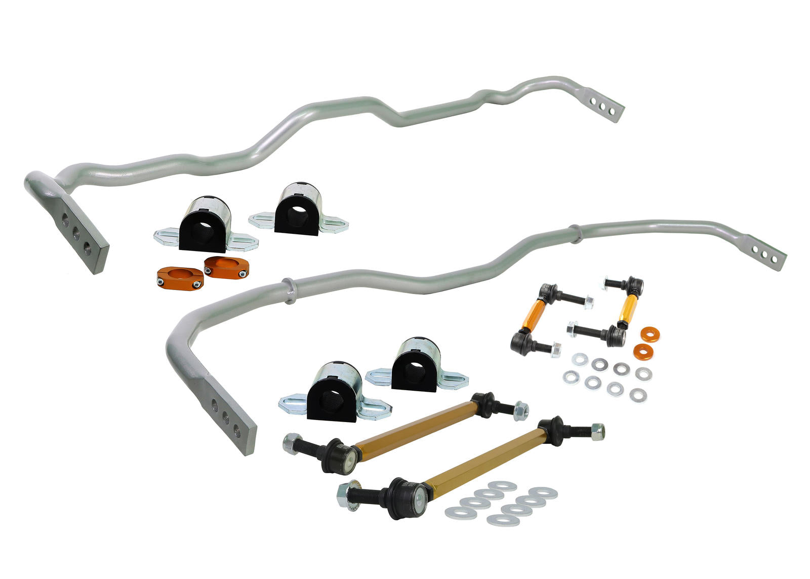 Front And Rear Sway Bar - Vehicle Kit To Suit Toyota Yaris Xp Awd