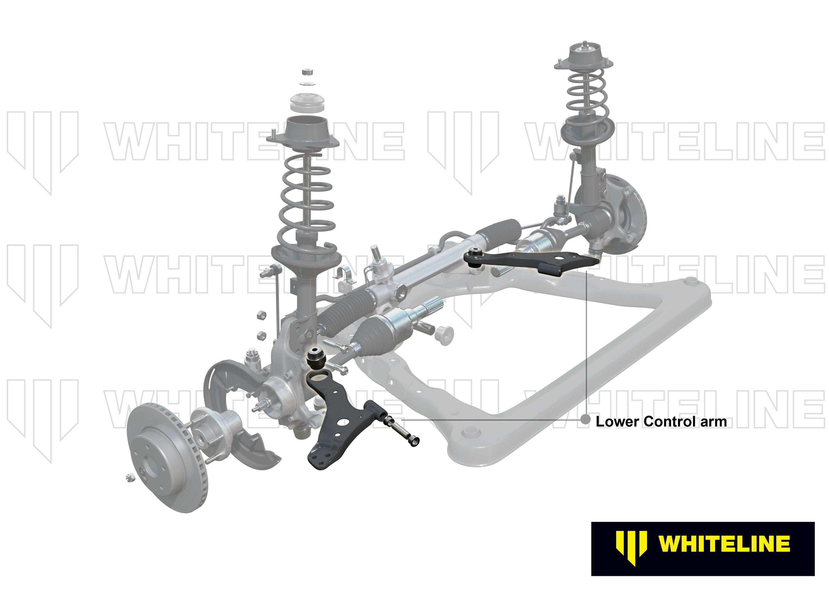 Front Control Arm Lower - Arm Left To Suit Nissan X-Trail, Dualis And Renault Koleos Wa458l