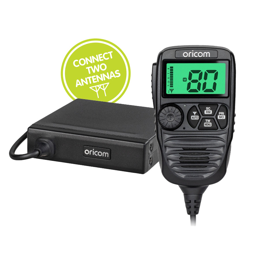 UHF182xp UHF Cb Radio With Dual Antenna System