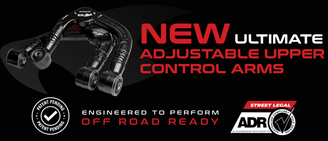 Blackhawk Ultimate On-Car Adjustable Upper Control Arms Mazda BT50 2020-On Bhu4727d (Copy)