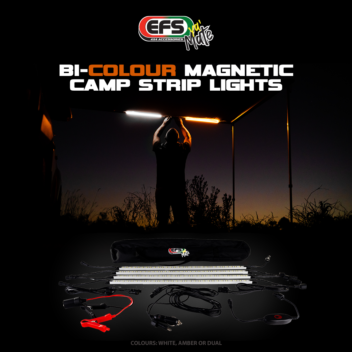 Efs Ya€™Mate Rigid Bi Colour Camp Lights