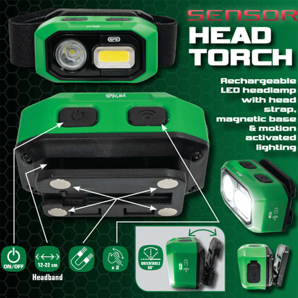 Efs Ya€™Mate Sensor Head Torch