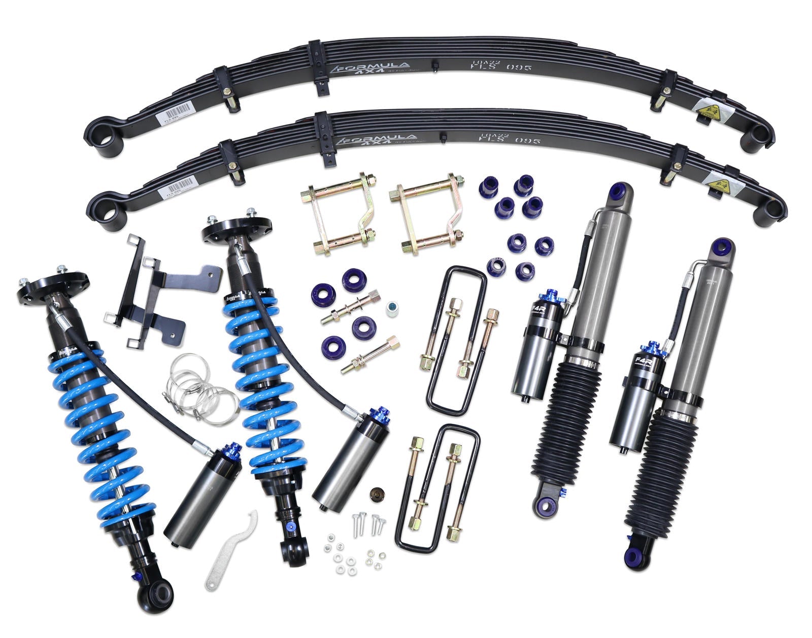 Formula F4r 4x4 Lift Kit To Suit Toyota Hilux Ggn, Gun 2015-On 2-3 Inch Adjustable