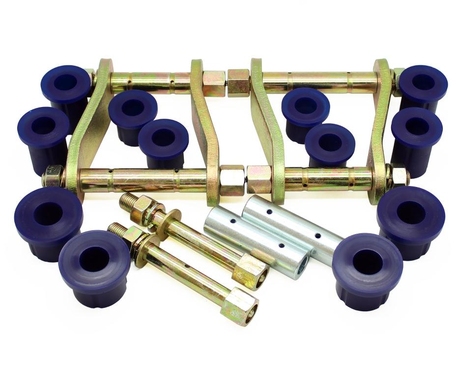 Toyota Hilux Kun26 N70 Superpro Greasable Shackle And Bushing Kit