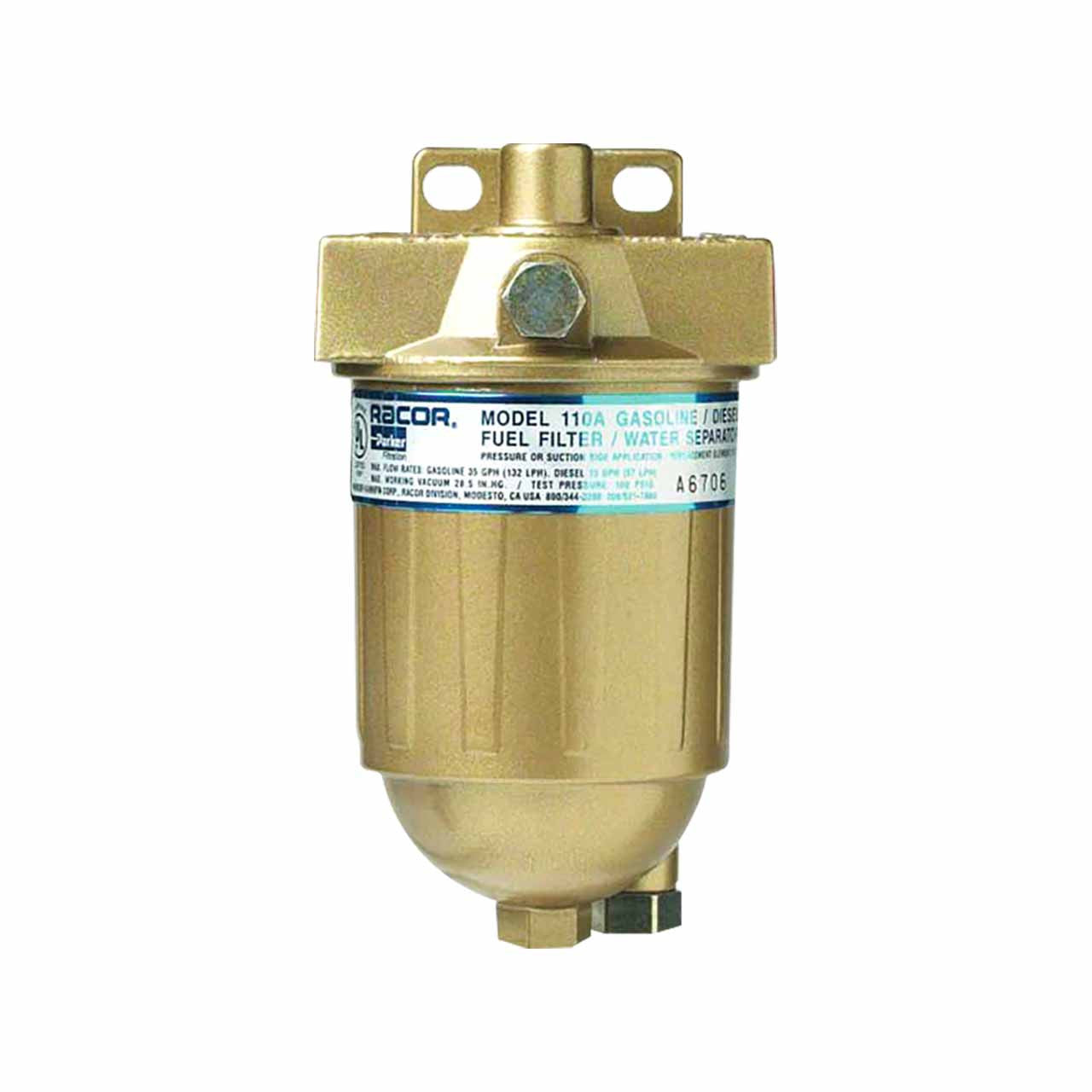 Racor Fuel Filter Water Separator (110a)