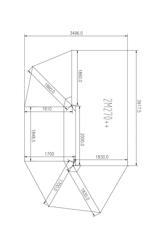 2m 270 Semi Automatic Opening Awning (Fabric UVE95+%)