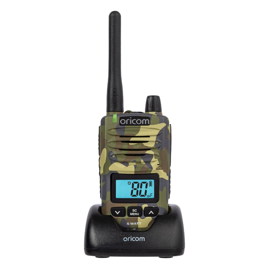 DTX600CAM Waterproof 5 Watt Handheld UHF CB Radio (Camo)