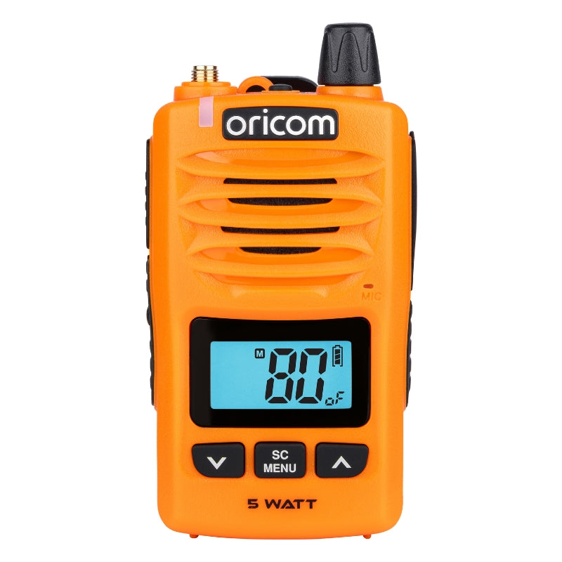 DTX600OR Waterproof 5 Watt Handheld UHF CB Radio (Orange)