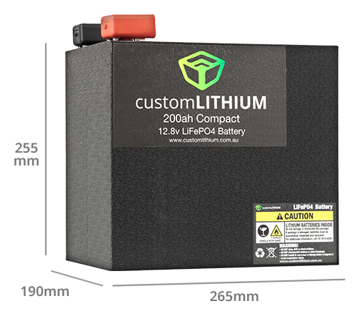 Compact Lithium Battery 200Ah