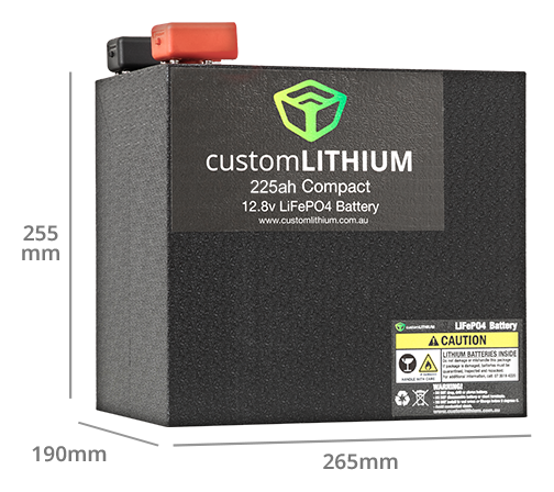 Compact Lithium Battery 225AH