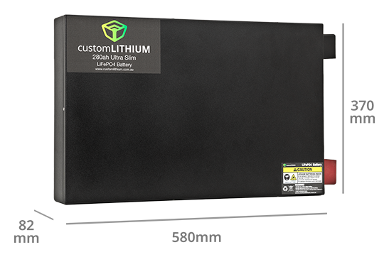 Ultra Slim Lithium Battery 280Ah