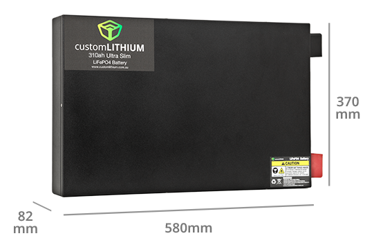 Ultra Slim Lithium Battery 310AH