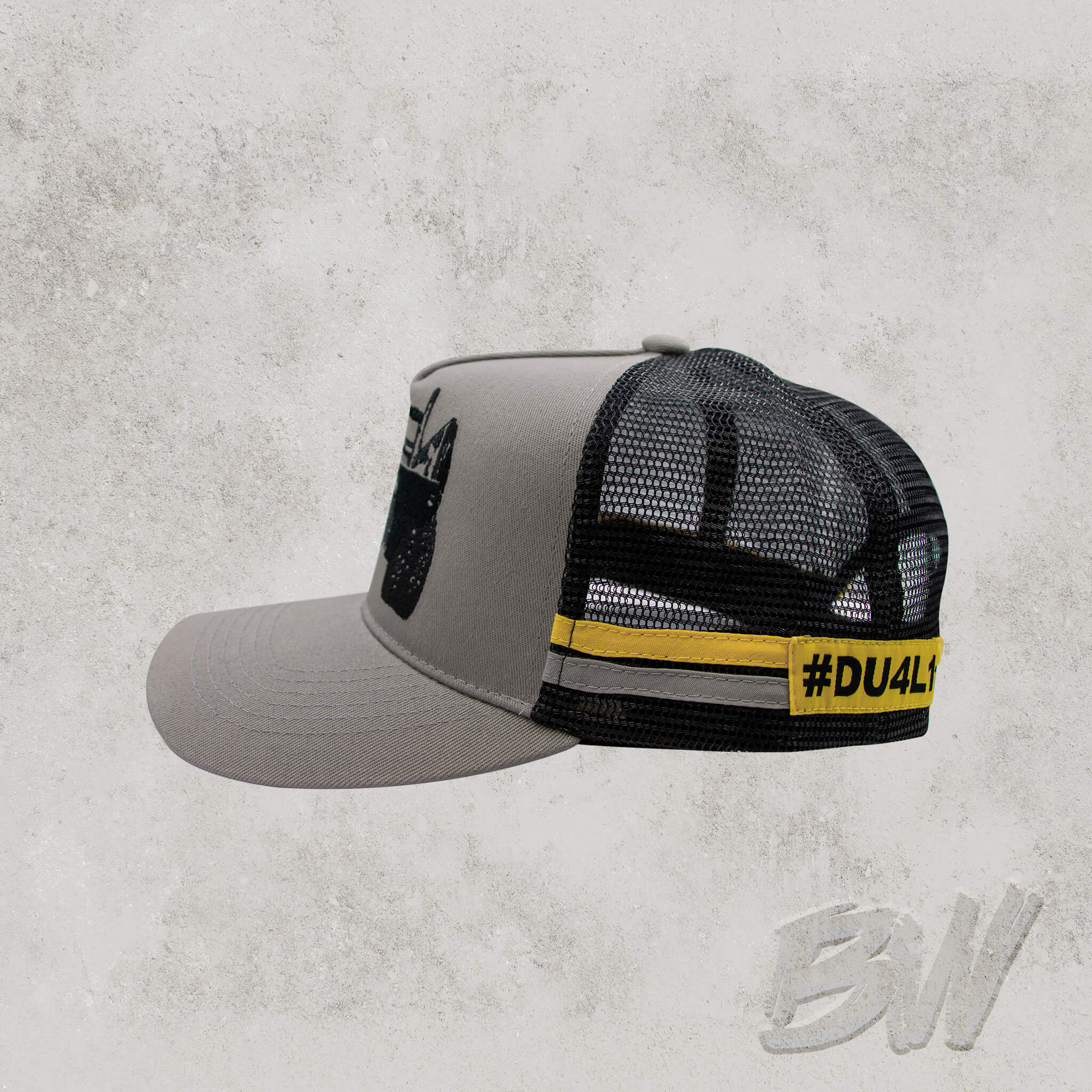 DU4L1 Back Cap - Grey