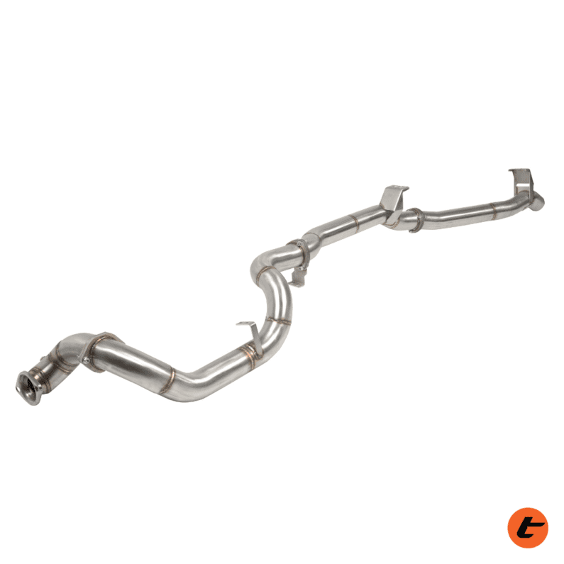 3.5" DPF Back Exhaust - Toyota - 78 Series Troop Carrier 4.5L V8 DPF 08/2016