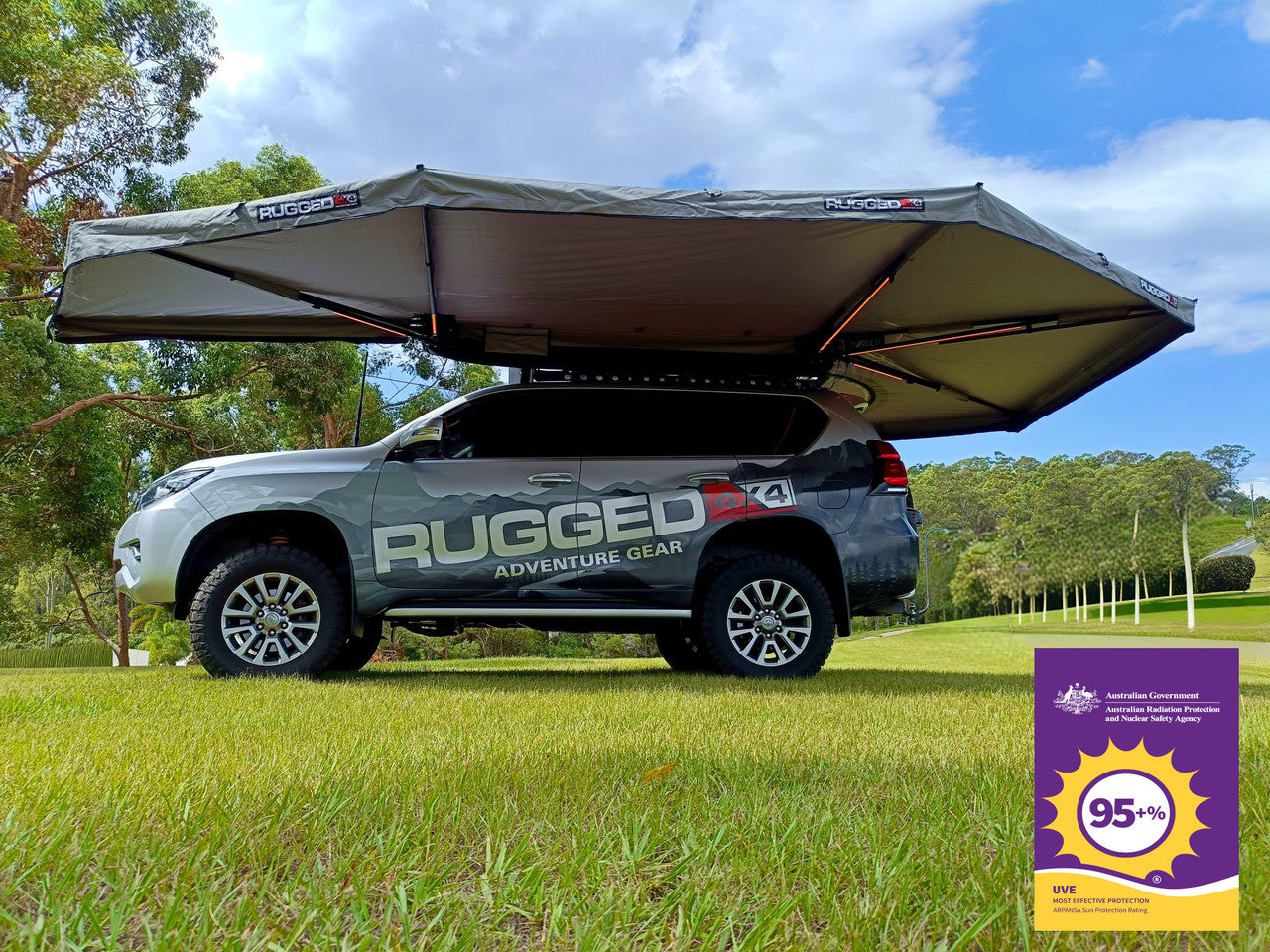 Platinum 2.3m 270 Semi Automatic Opening FREESTANDING Awning