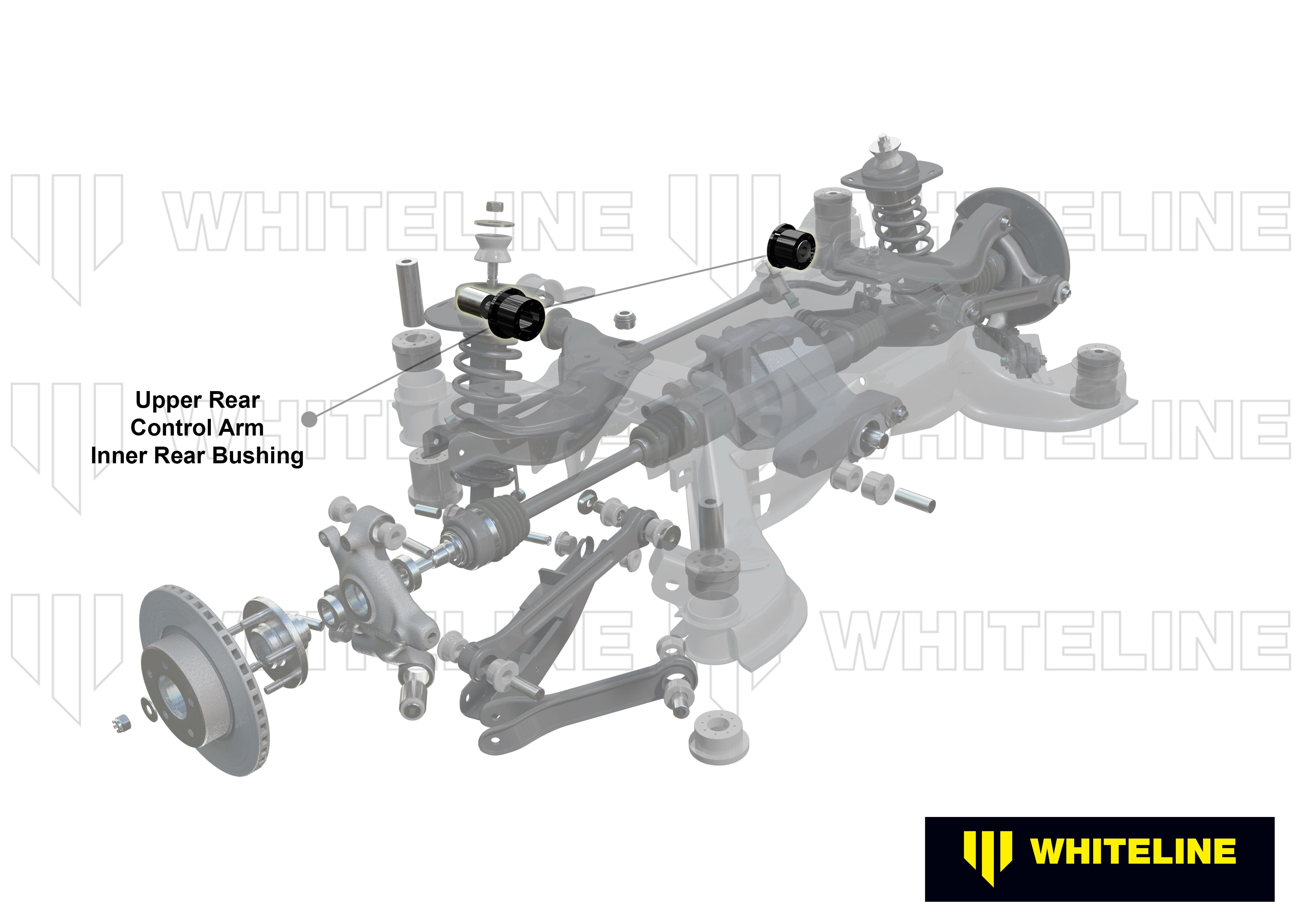 Rear Control Arm Upper Rear - Bushing Kit to Suit BMW 1, 2, 3 and 4 Series (W63593)