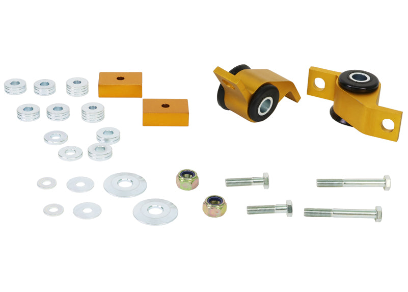 Front Lower Inner Rear Bushings Offset Caster & Anti Lift to Suit GD Subaru Impreza incl WRX/STi