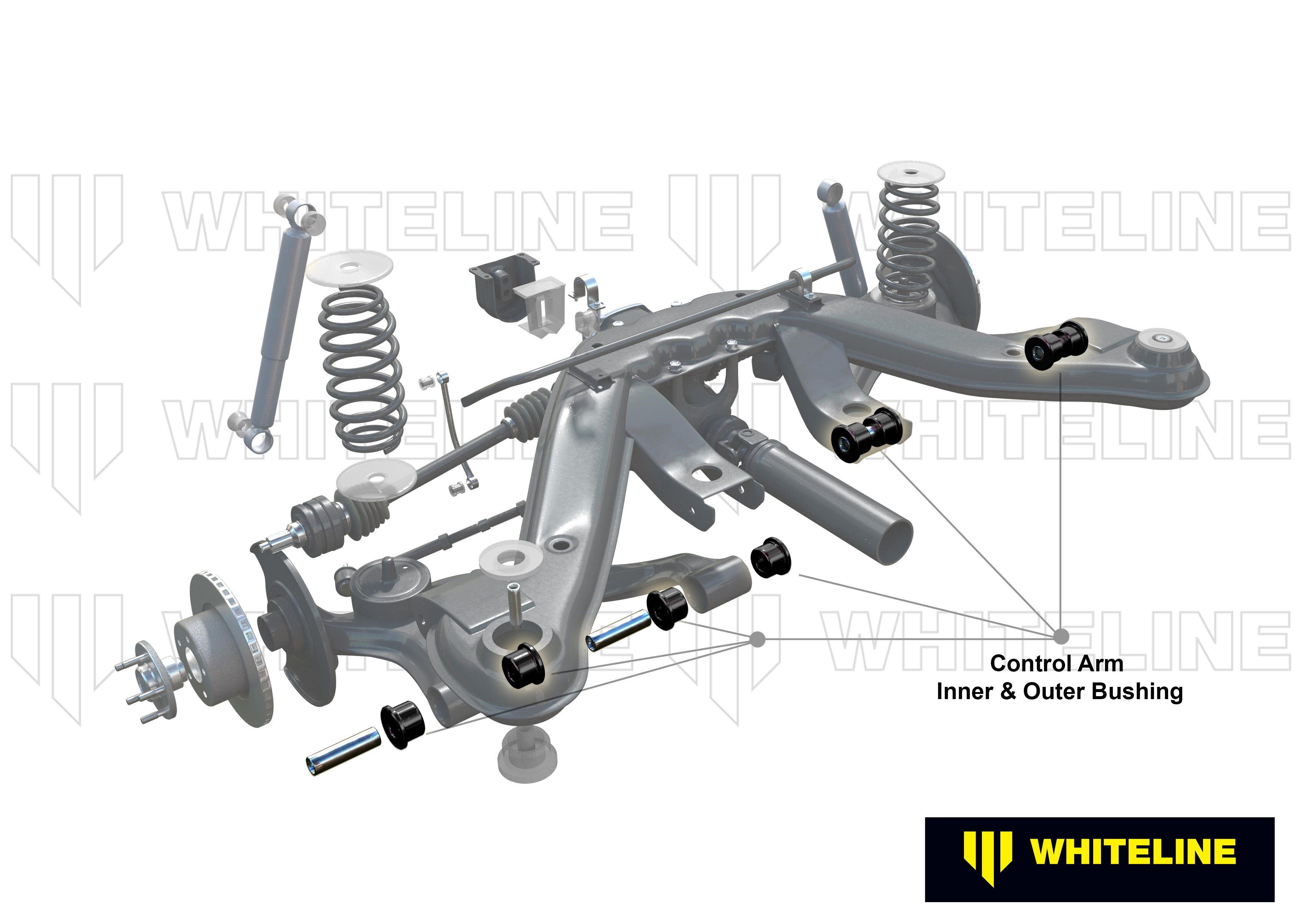 Rear Camber/Toe Kit - Single/2 Bolt Design 2deg to Suit Holden Commodore VN-VX and HSV (W63366)