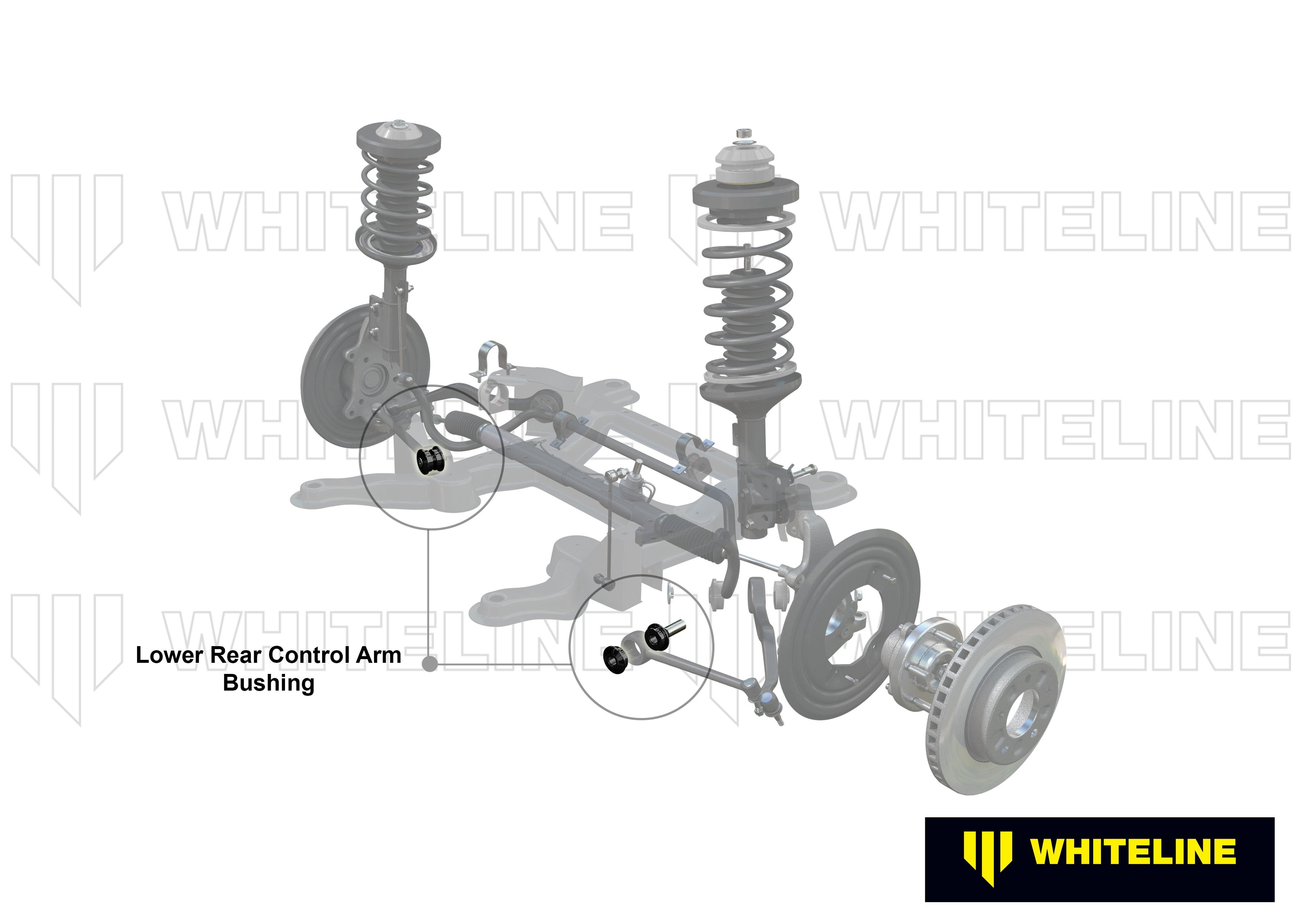 Front Control Arm Lower - Bushing Kit to Suit Holden Commodore VE, VF and HSV (W53645)