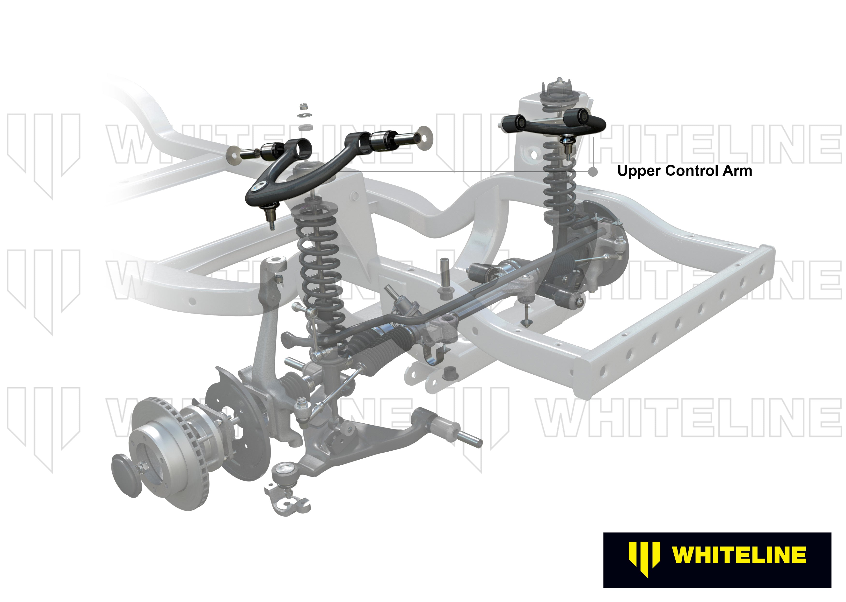 Ford Everest UA 2015-on Whiteline Upper Control Arms KTA240