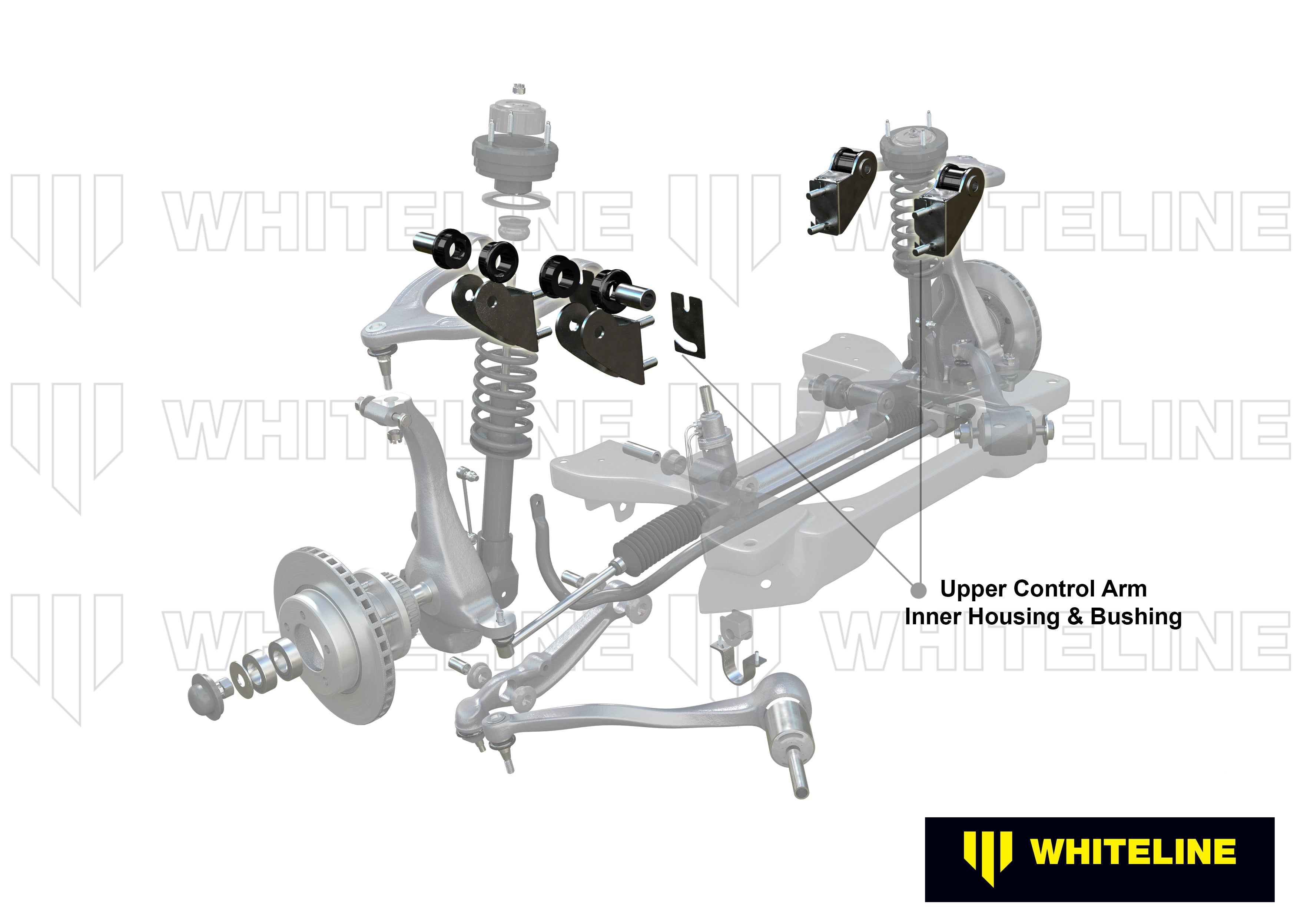 Front Control Arm Upper - Camber Caster Adjustable Kit To Suit Ford Falcon Fg, Fgx And Fpv (W53419)