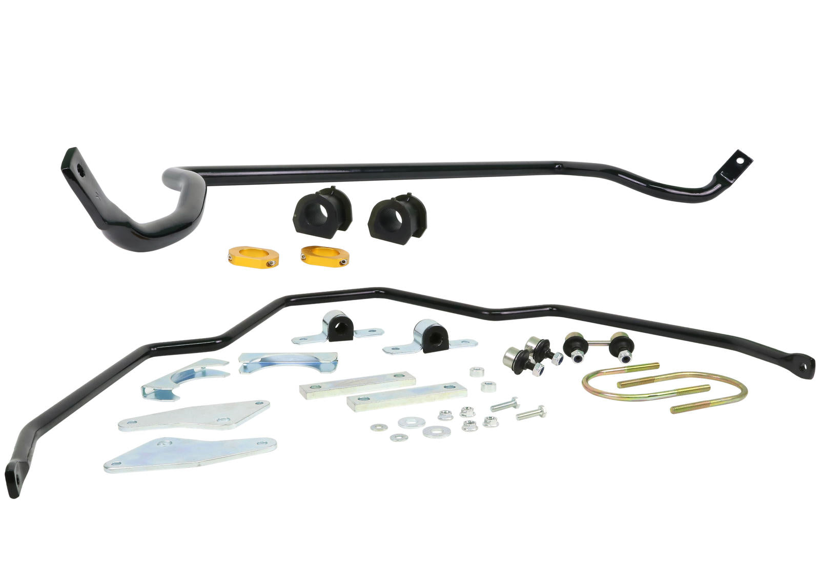 Front and Rear Sway Bar - Vehicle Kit to Suit Mitsubishi Triton ML, MN 4wd