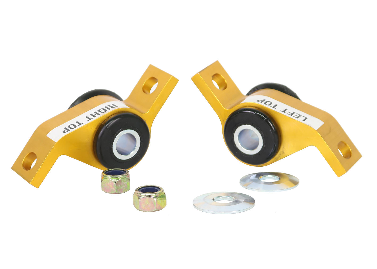 Front Lower Inner Rear Bushings Offset Caster & Anti Lift to Suit Subaru Impreza and Liberty