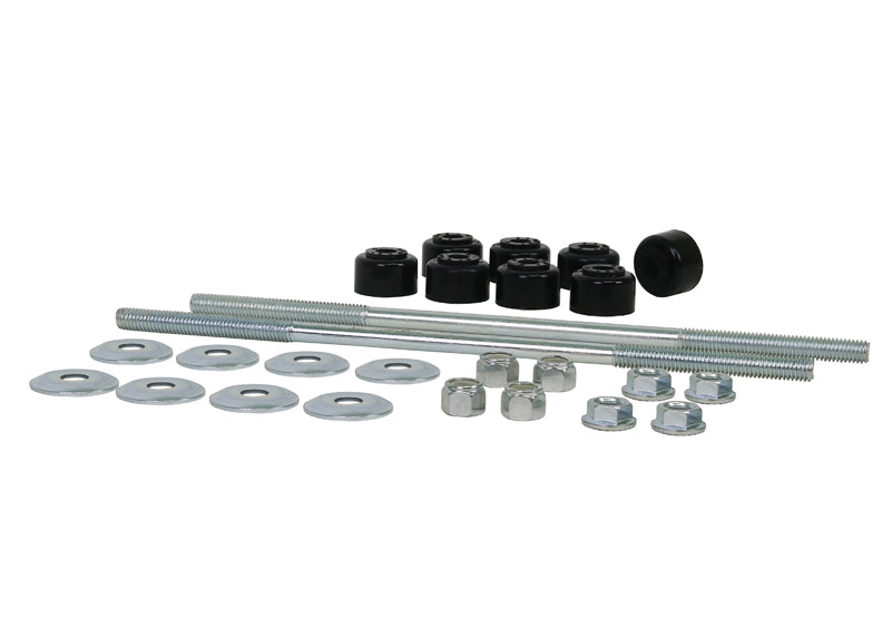 Universal Sway Bar Link - Treaded Rod And Bushings Style - 280mm With Bushings