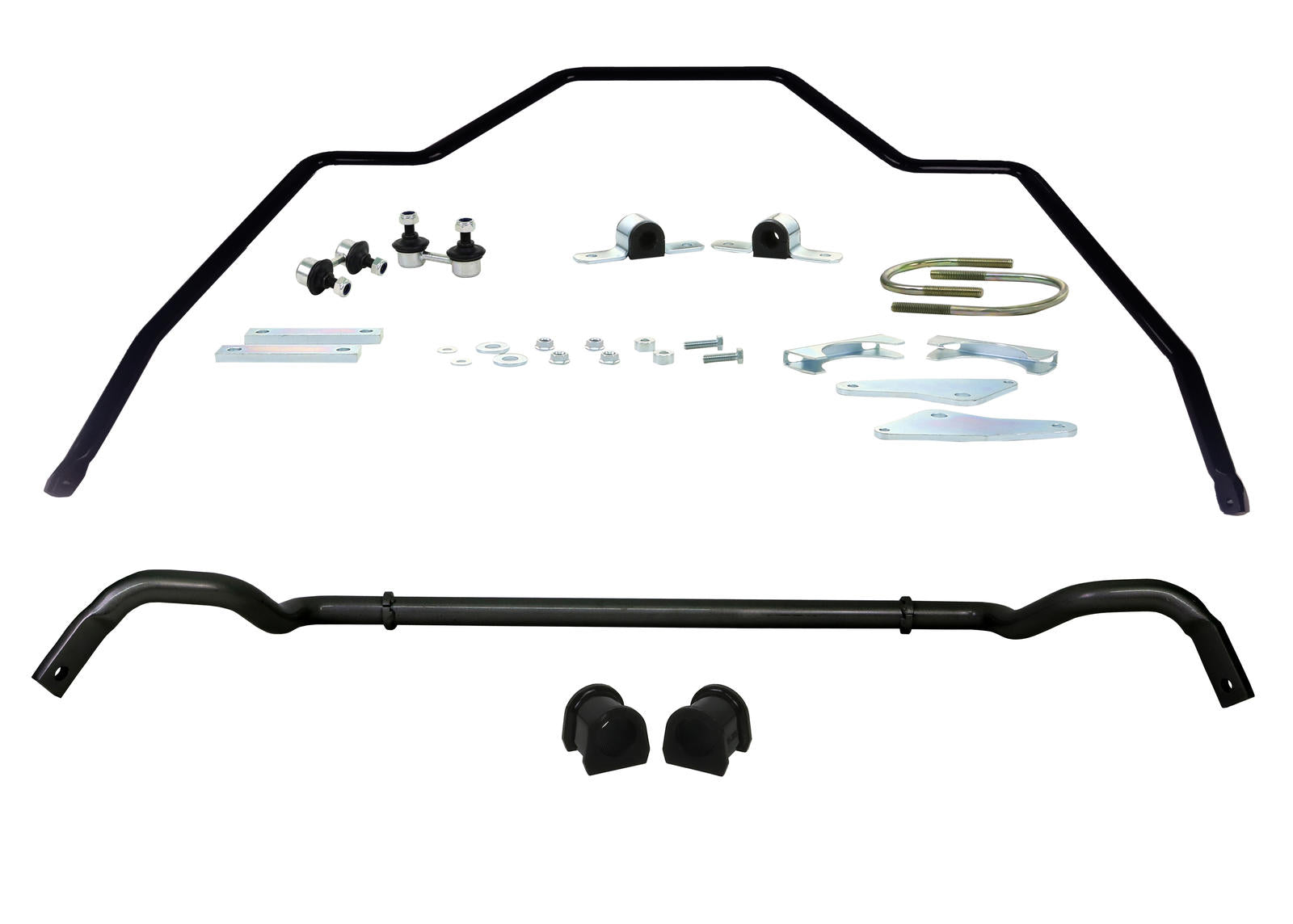 Front anFront and Rear Sway Bar - Vehicle Kit to Suit Mitsubishi Triton MQ, MR 4wd