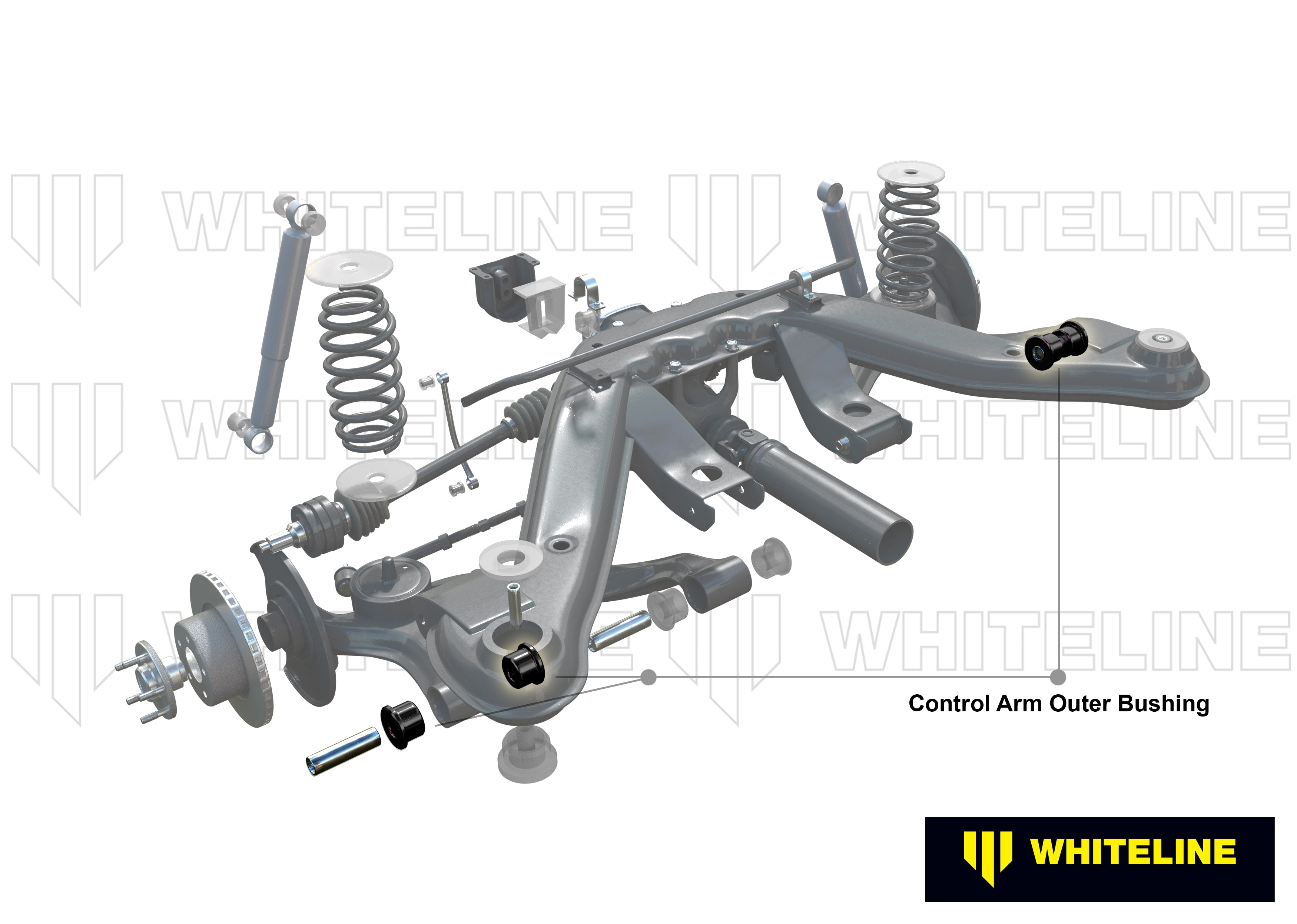 Rear Camber Kit - Single Bolt Design 3deg to Suit Holden Commodore VN-VZ and HSV (W62927)