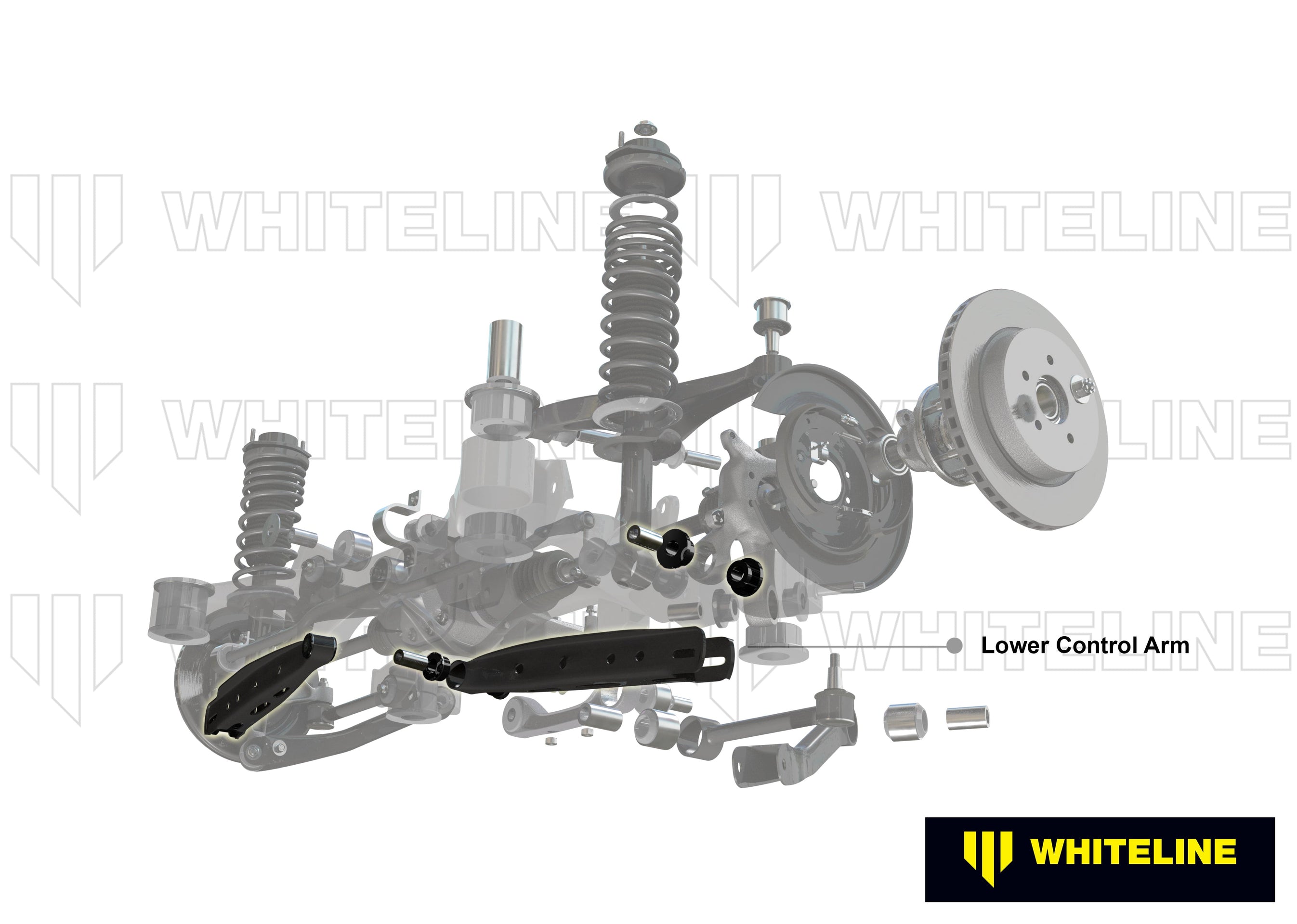 Rear Control Arm Lower Rear - Arm To Suit Subaru Brz, Forester, Impreza, Levorg, Liberty And Toyota 86 (Kta216a)