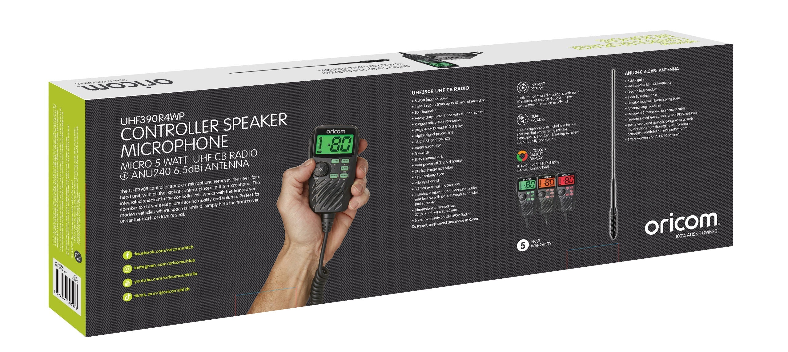 UHF390R4WP - 4X4 Getaway Pack