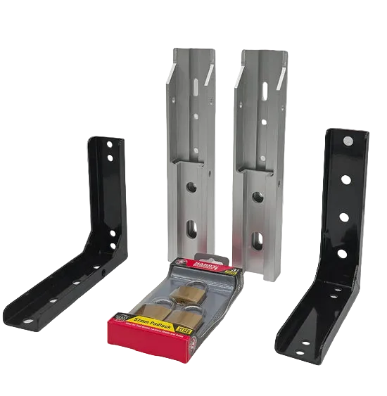 30 Second Wing Awning Quick Release Brackets (Australian Made) X 2