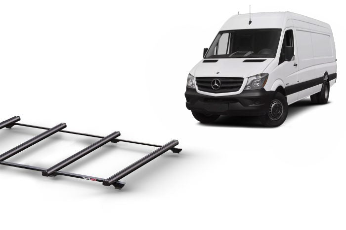Thumbnail image of Mercedes Benz Sprinter MWB L/Roof (2006 - 2018) Trademax Crossbars x 4