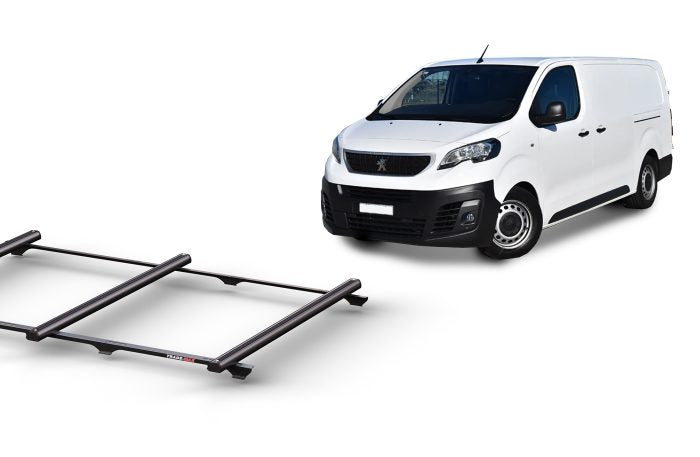 Thumbnail image of Peugeot Expert LWB (2016 - Current) Trademax Crossbars x 3