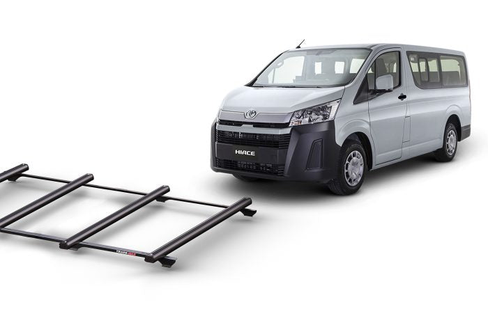 Thumbnail image of Toyota Hiace LWB (05/19 - Current) Trademax Crossbars x 4