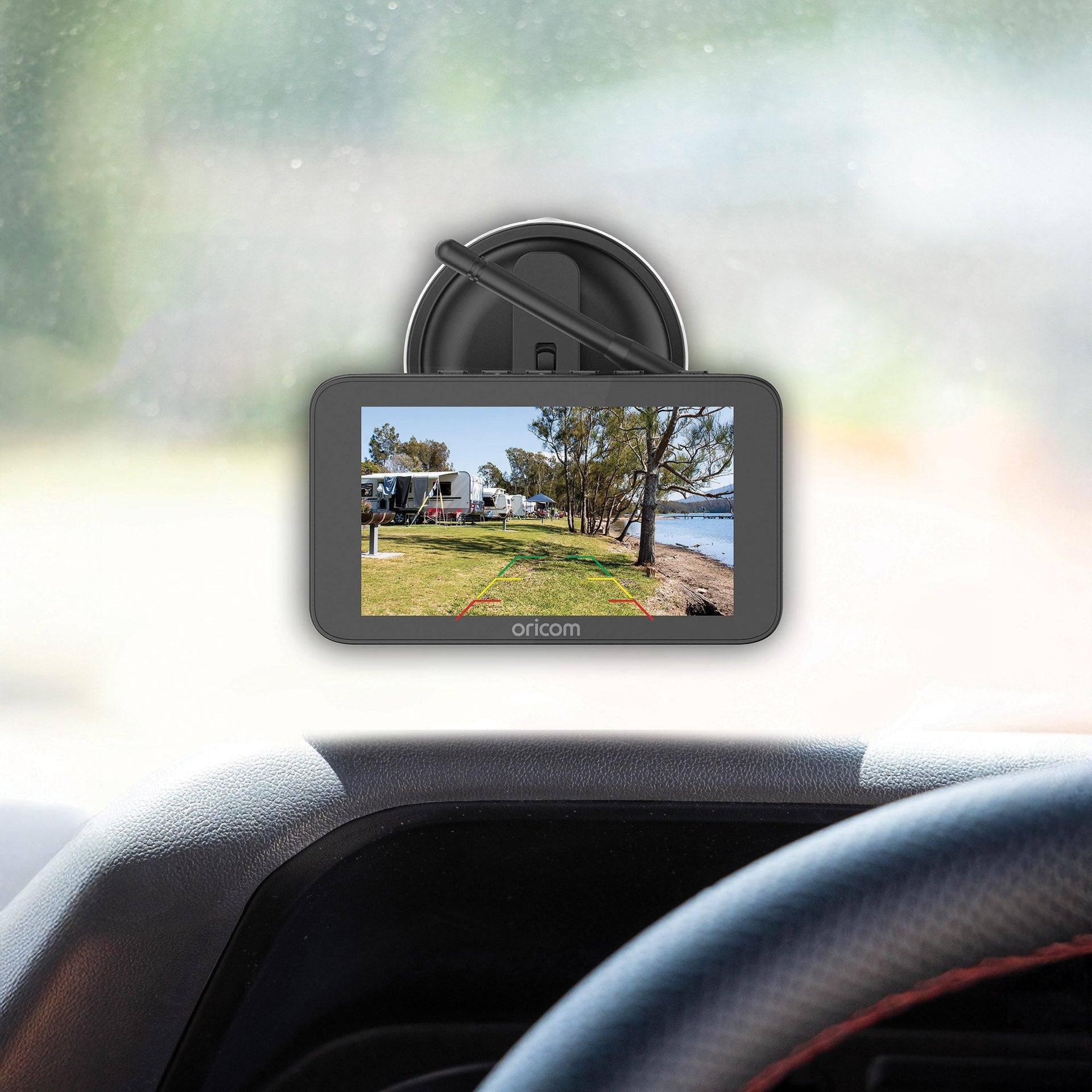 WRCSP Wireless Solar Reversing Camera with 5" Display