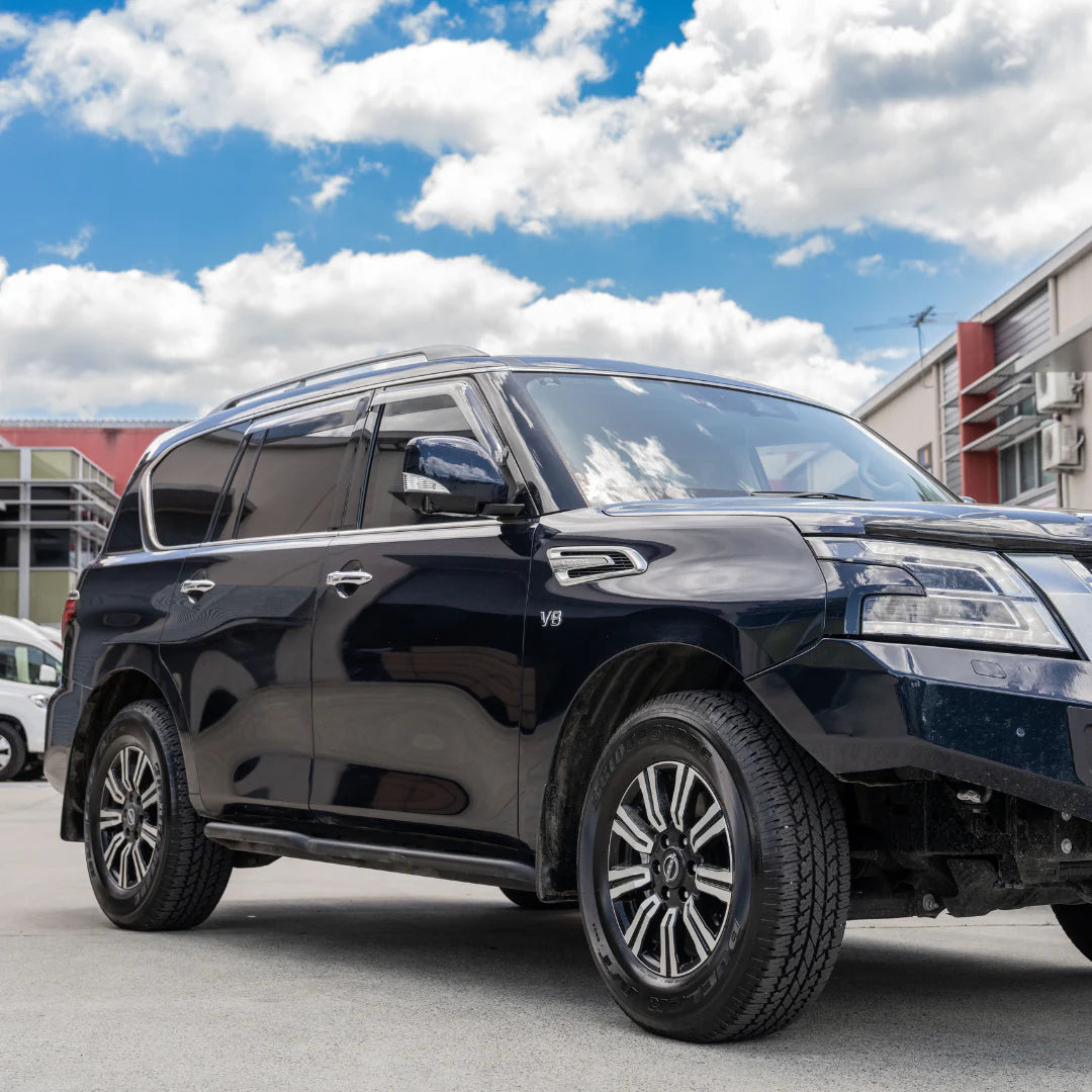 Nissan Patrol Y62 2011-on King Springs Rear Coils and Airbag Man HP Airbags Touring Kit