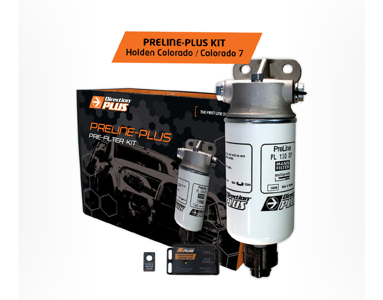 PL602DPK Holden Colorado 7 RG Trailblazer 2012-20 Mann Direction-Plus PreLine Pre-Filter Kit