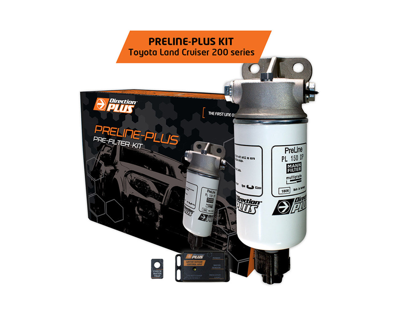 PL615DPK Toyota Landcruiser 200 Series 4.5L 1VD-FTV - Mann Direction-Plus PreLine Pre-Filter Kit