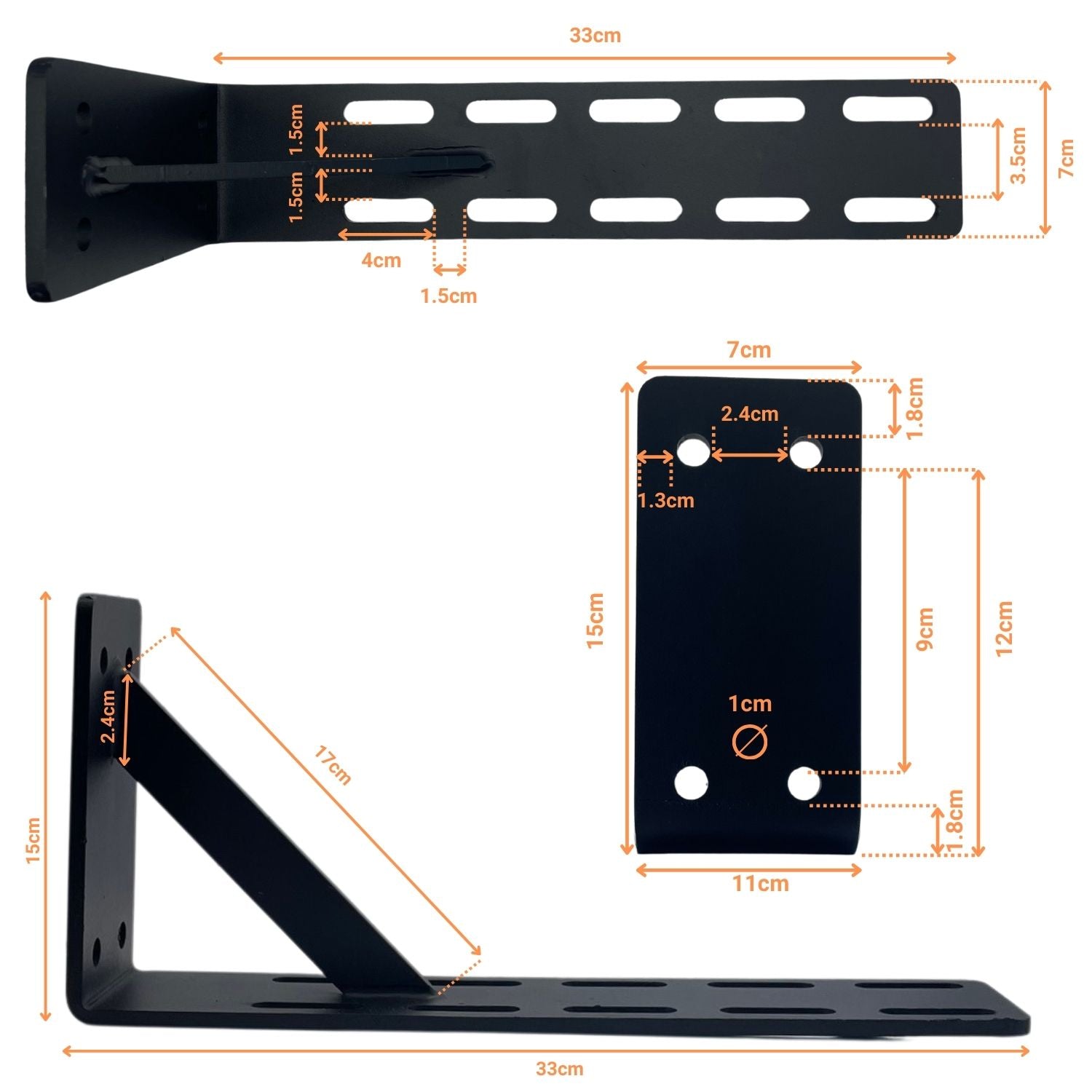 Boss Shadow 270 XL Awning, w/zip