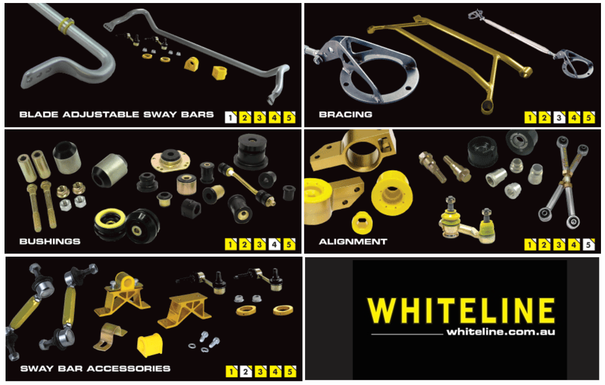 Toyota Hilux 4wd 2005-on Whiteline Upper Control Arms KTA239