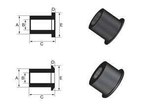 Rear Subframe Bushing Kit to Suit Ford Mustang S550 and S650