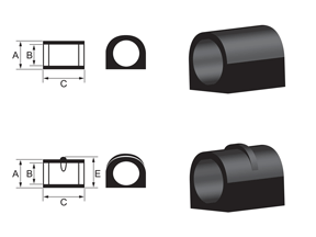 Sway Bar Bushing Service Kit BMW 330Ci, 330i, 325Ci, 325i (KSK011-20)