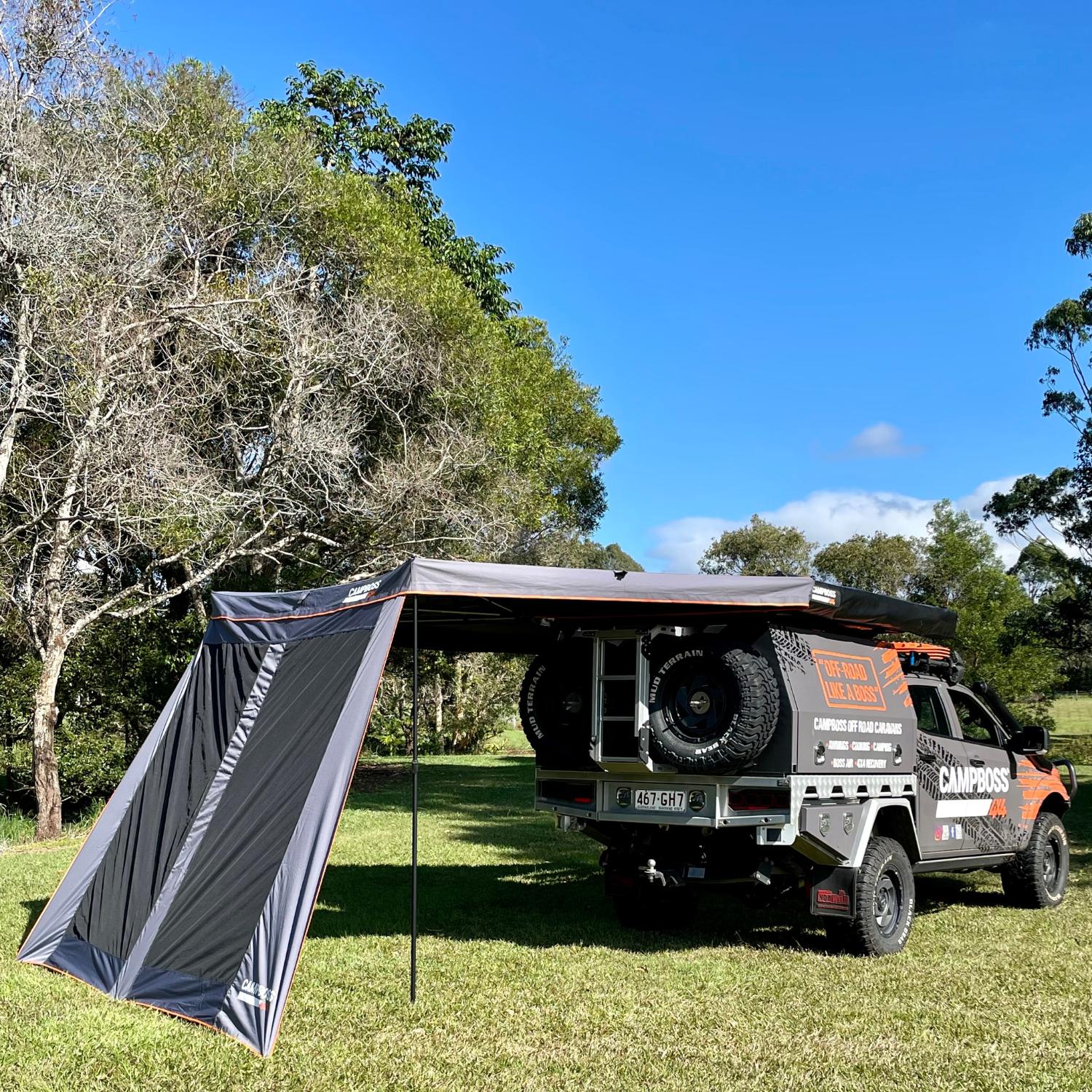 Shadow 270XL Single Awning Wall