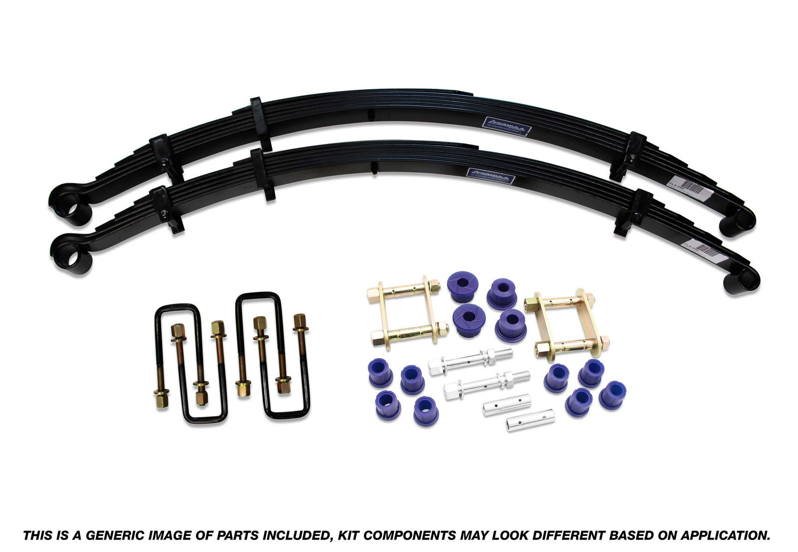 Formula 4x4 Rear Leaf Spring Kit - Colorado , Dmax